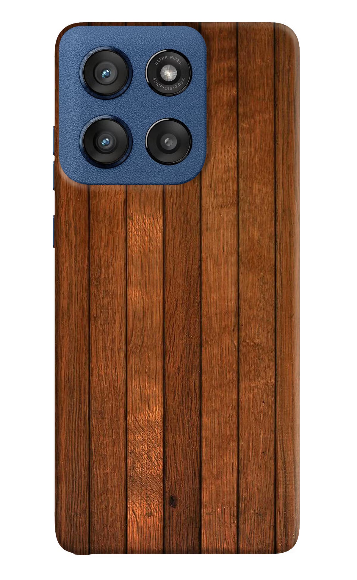 Wooden Artwork Bands Moto Edge 60 Stylus Hard Case Back Cover by Casekaro