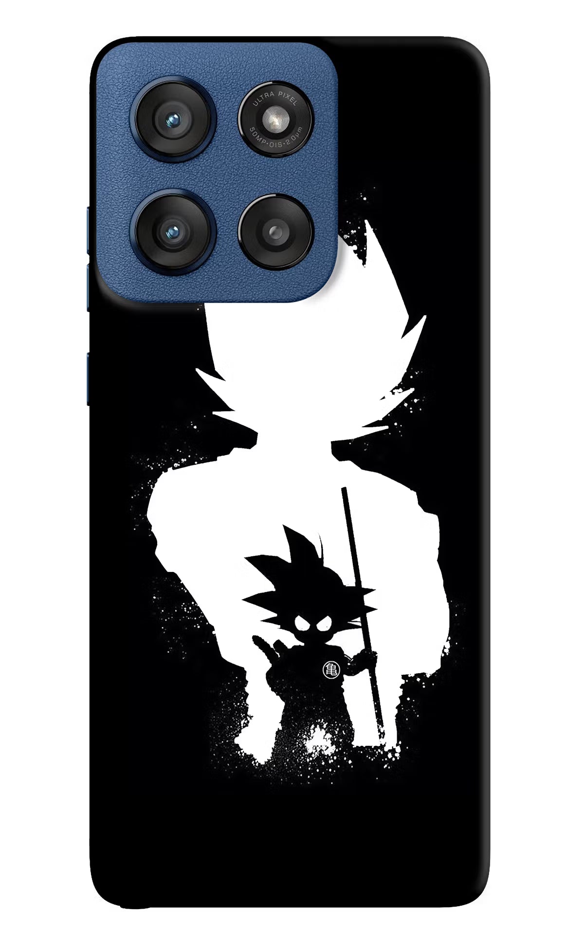 Goku Shadow Moto Edge 60 Stylus Hard Case Back Cover by Casekaro