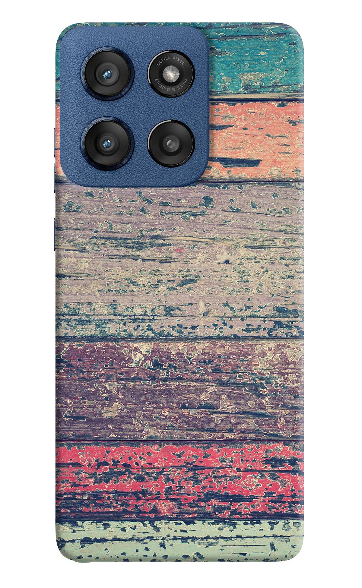 Colourful Wall Moto Edge 60 Stylus Hard Case Back Cover by Casekaro