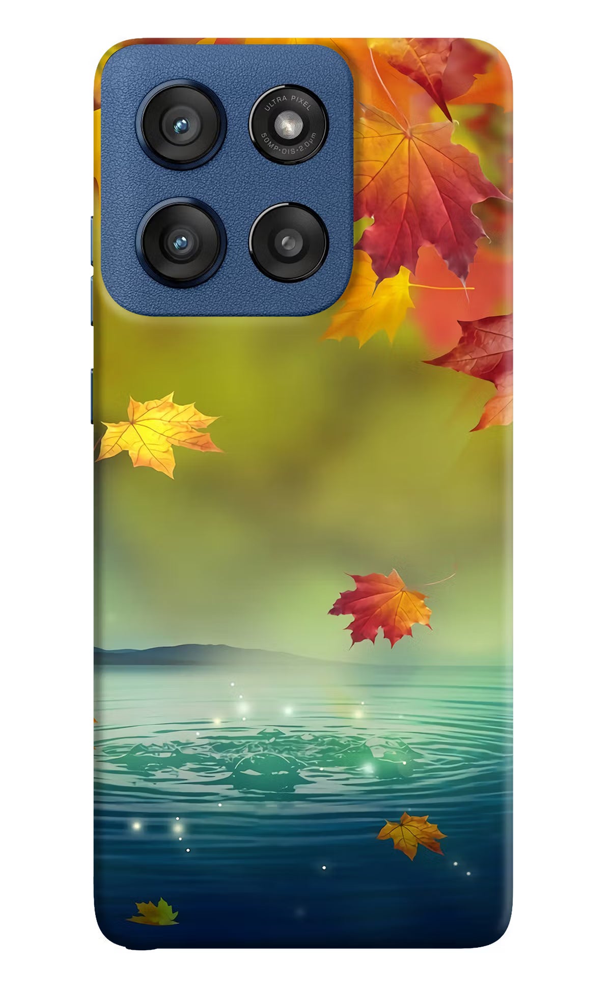 Flowers Moto Edge 60 Stylus Hard Case Back Cover by Casekaro