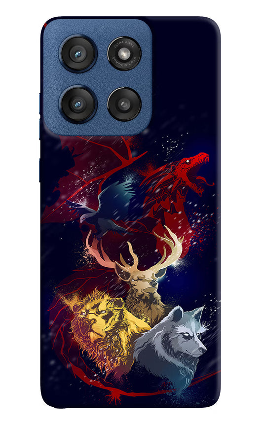 Game Of Thrones Moto Edge 60 Stylus Hard Case Back Cover by Casekaro