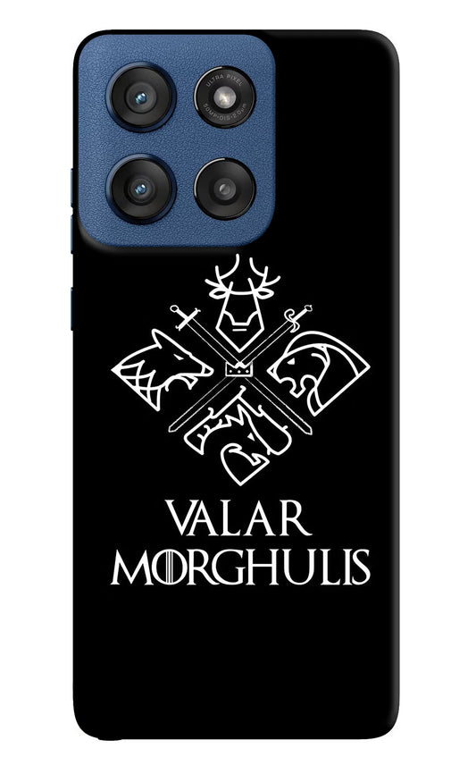 Valar Morghulis | Game Of Thrones Moto Edge 60 Stylus Hard Case Back Cover by Casekaro