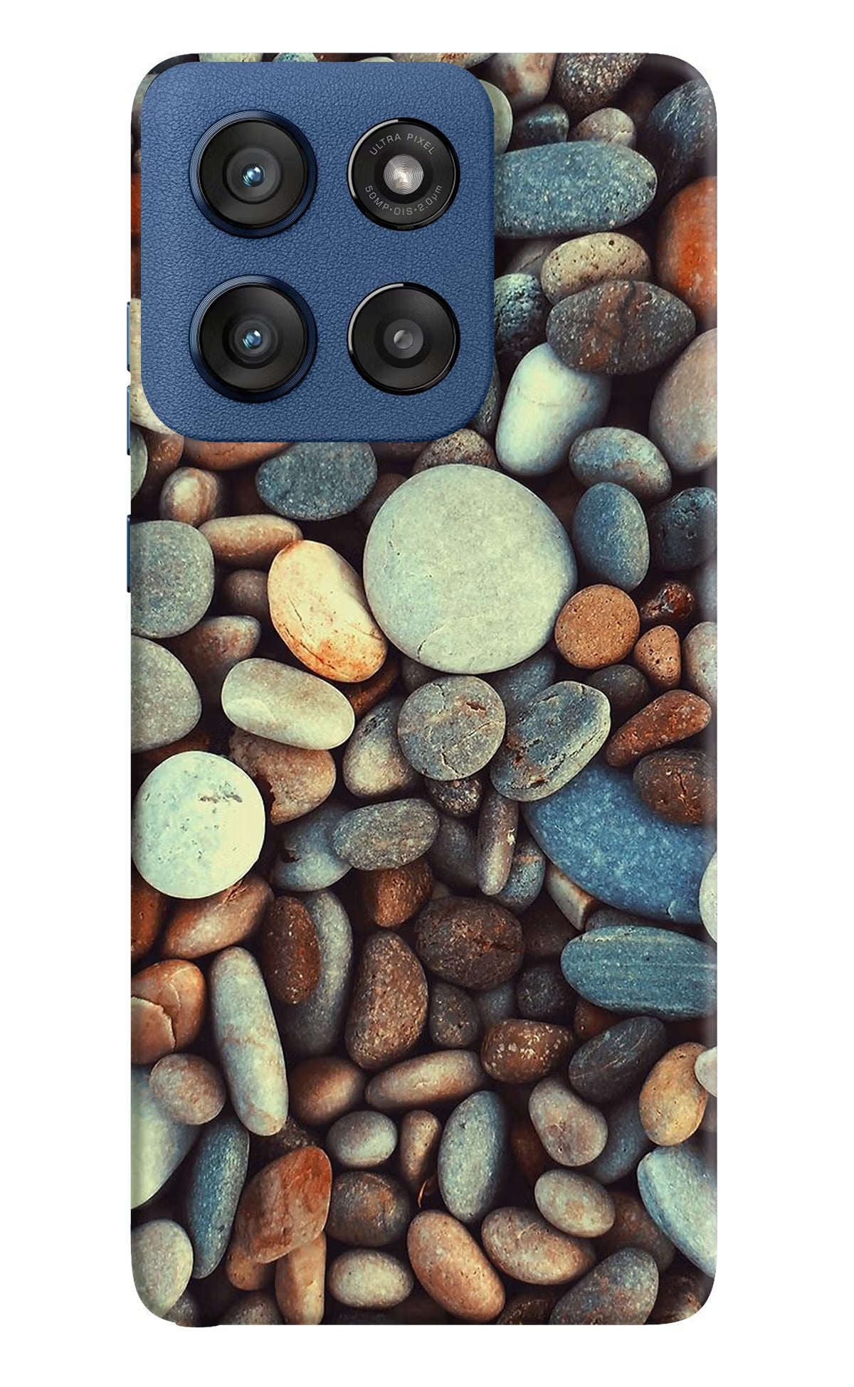 Pebble Moto Edge 60 Stylus Hard Case Back Cover by Casekaro