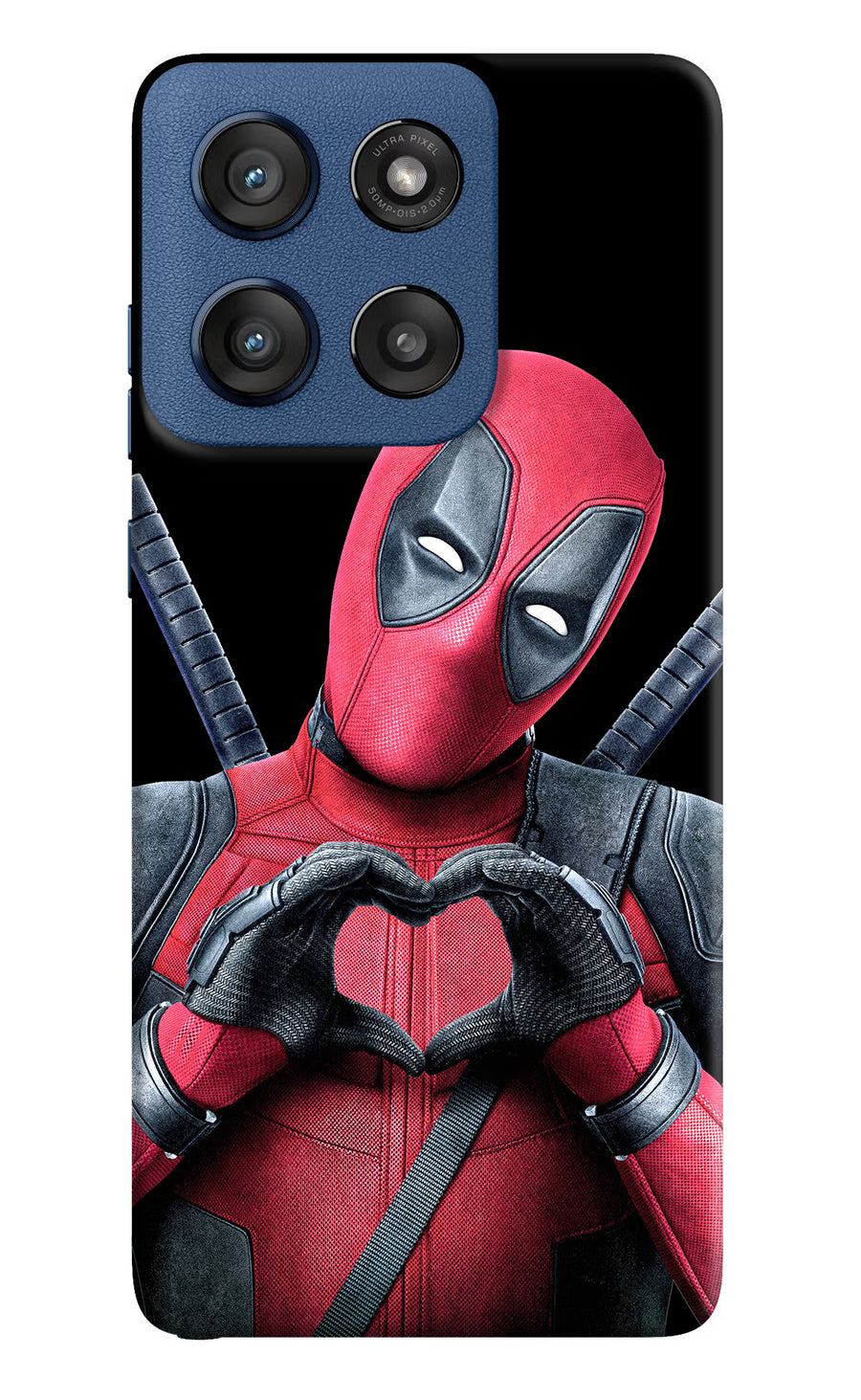 Deadpool Moto Edge 60 Stylus Back Cover, Hard case
