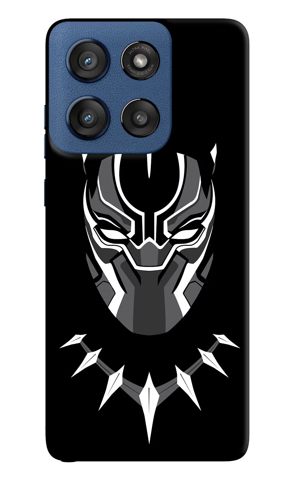 Black Panther Moto Edge 60 Stylus Hard Case Back Cover by Casekaro