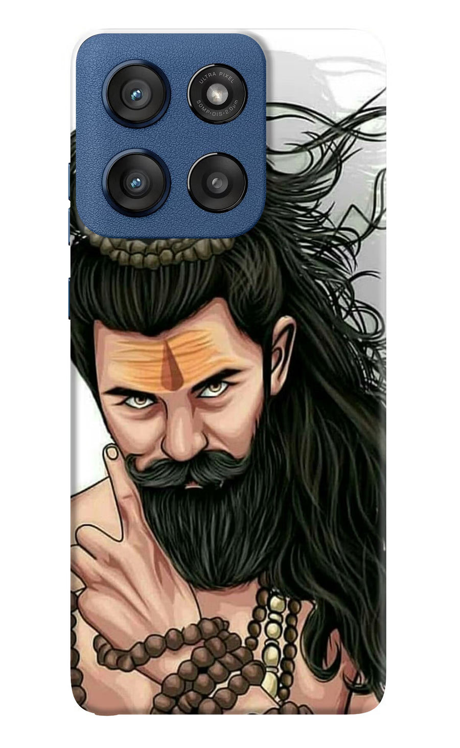 Mahadev Moto Edge 60 Stylus Back Cover, Hard case