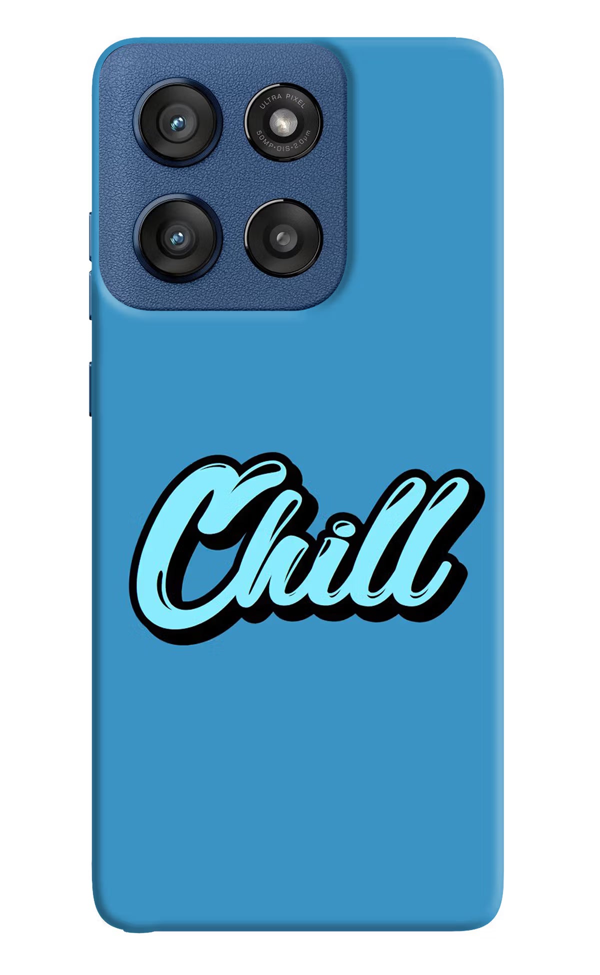Chill Moto Edge 60 Stylus Hard Case Back Cover by Casekaro