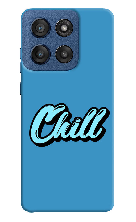Chill Moto Edge 60 Stylus Hard Case Back Cover by Casekaro