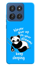 Keep Sleeping Moto Edge 60 Stylus Hard Case Back Cover by Casekaro