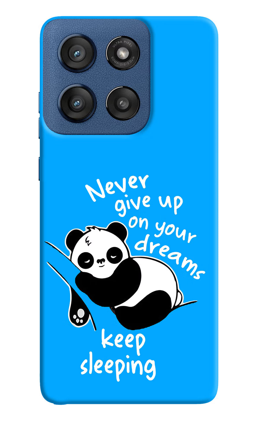 Keep Sleeping Moto Edge 60 Stylus Back Cover, Hard case