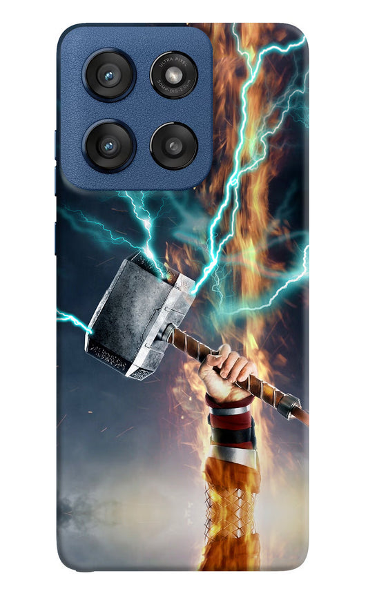 Thor Hammer Mjolnir Moto Edge 60 Stylus Hard Case Back Cover by Casekaro