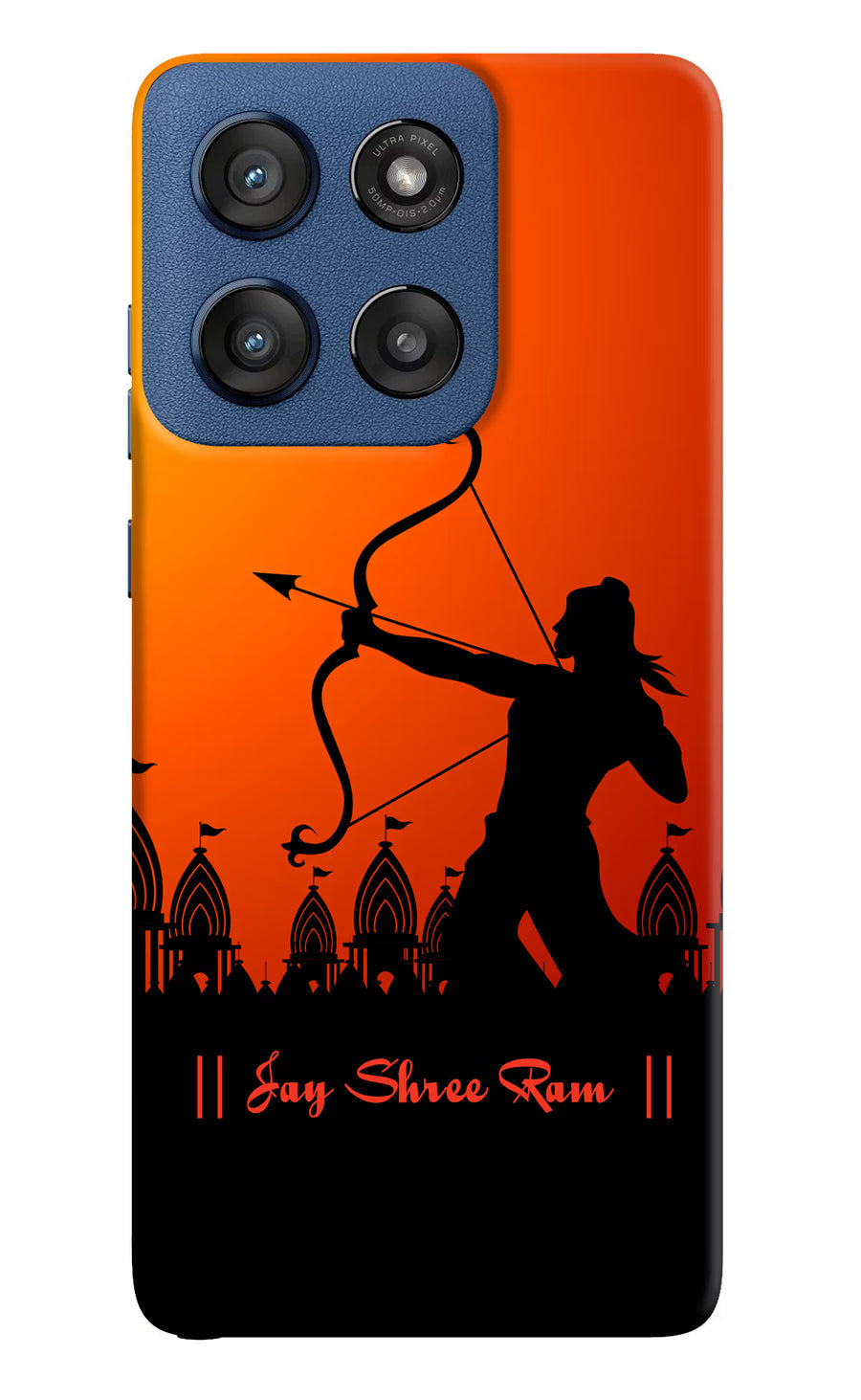 Lord Ram - 4 Moto Edge 60 Stylus Back Cover, Hard case