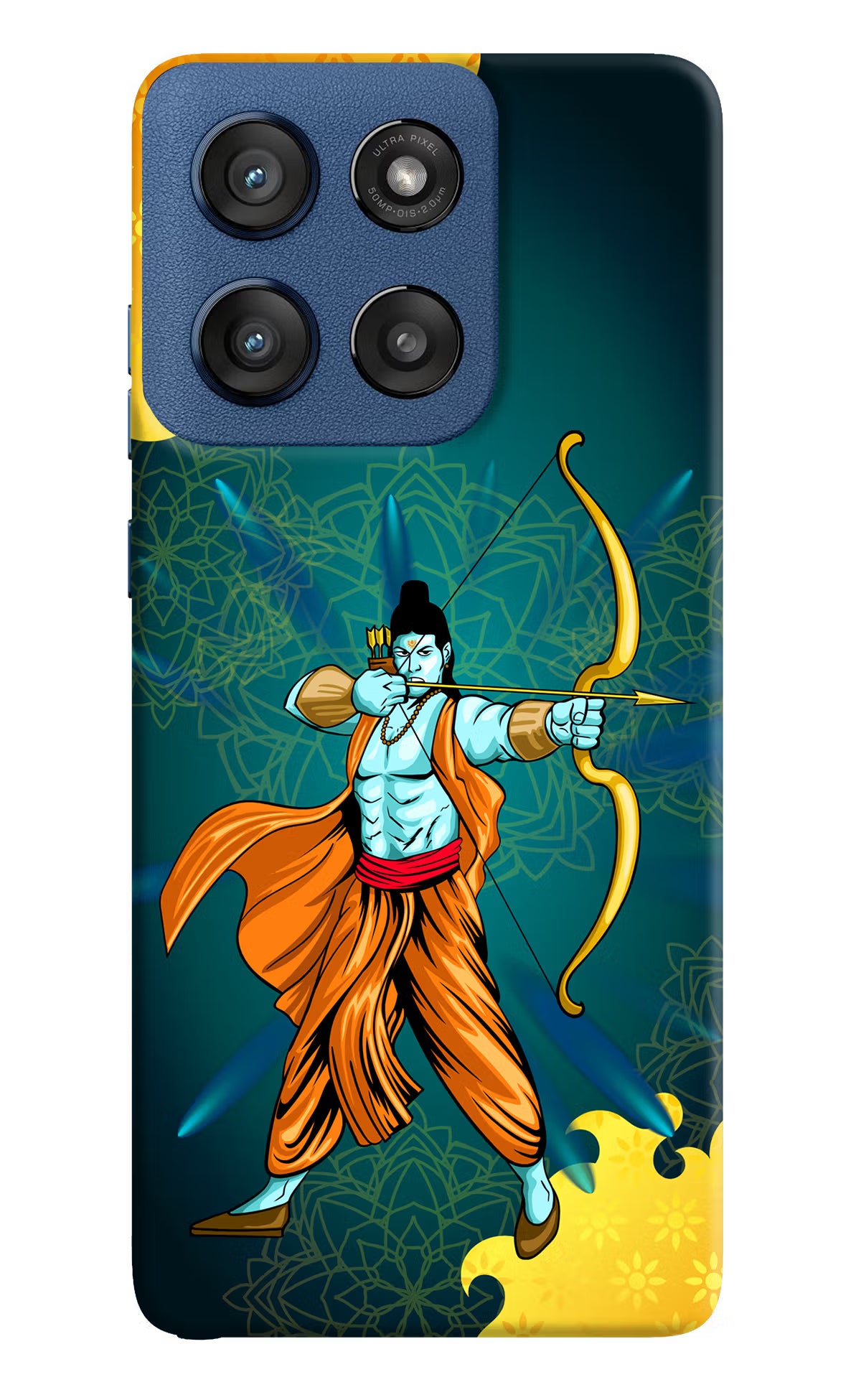 Lord Ram - 6 Moto Edge 60 Stylus Hard Case Back Cover by Casekaro