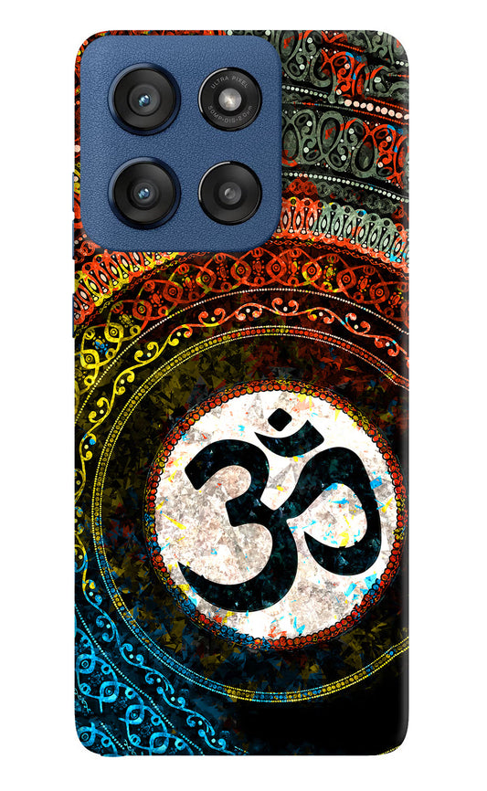 Om Cultural Moto Edge 60 Stylus Hard Case Back Cover by Casekaro
