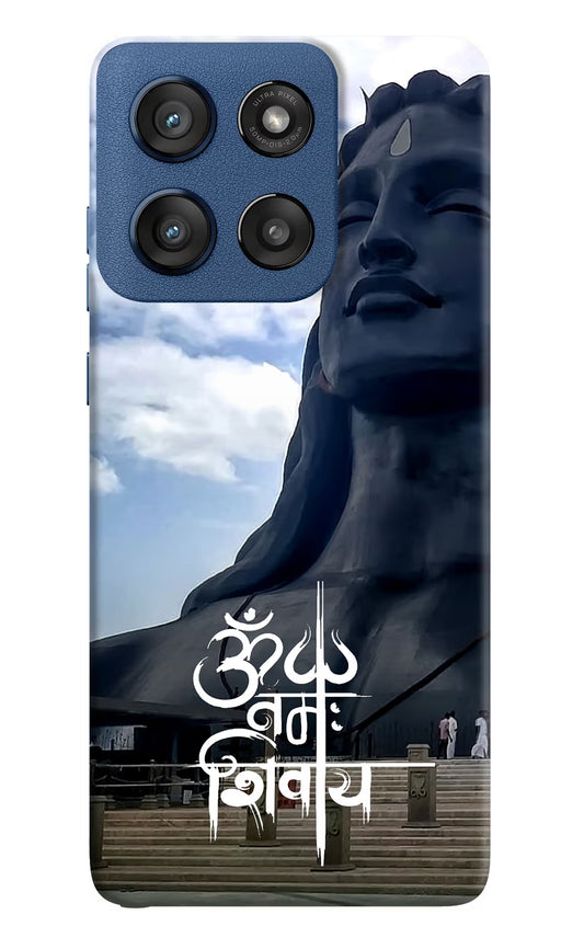 Om Namah Shivay Moto Edge 60 Stylus Hard Case Back Cover by Casekaro