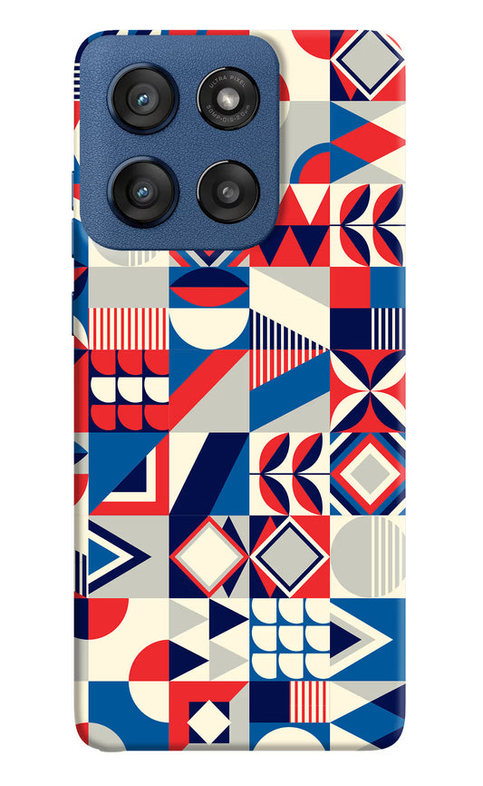 Colorful Pattern Moto Edge 60 Stylus Hard Case Back Cover by Casekaro