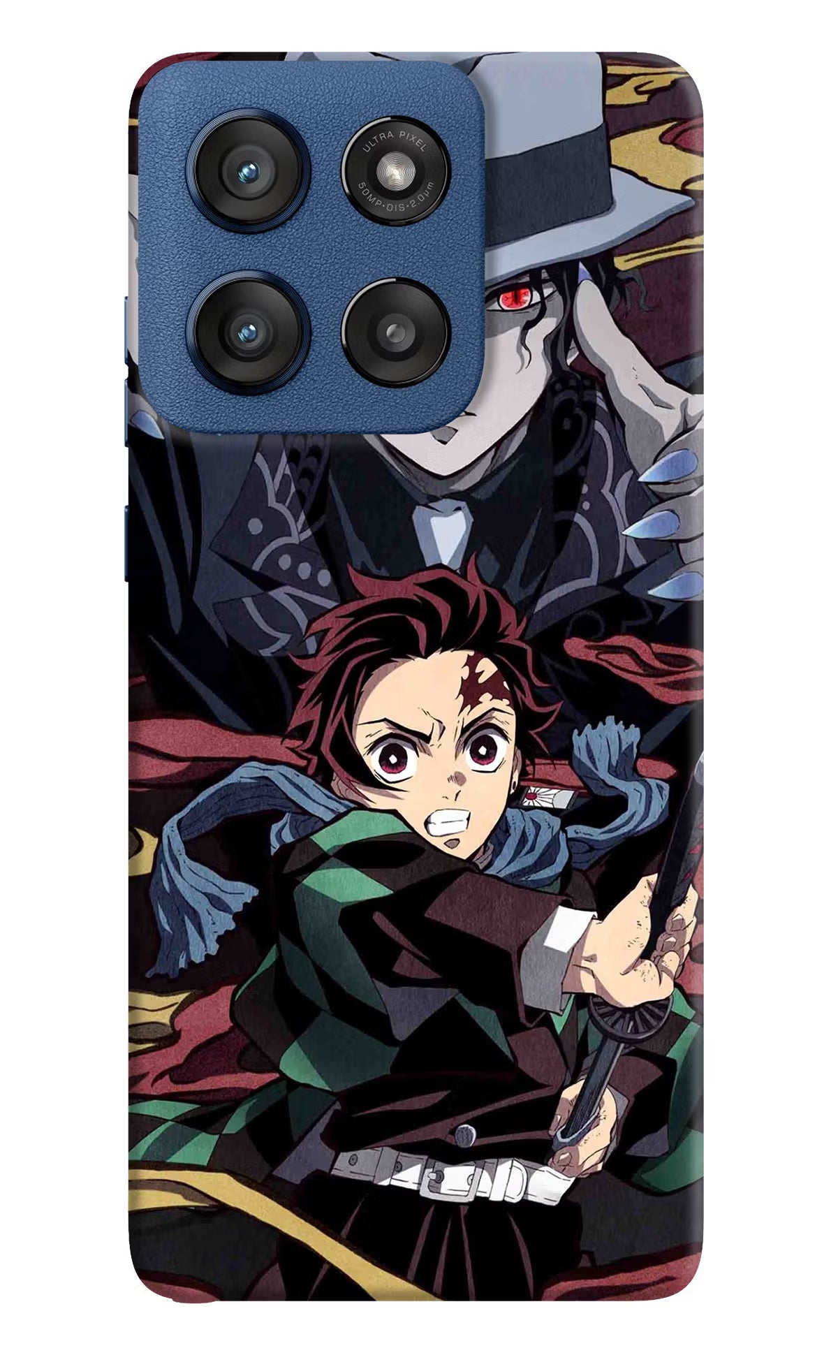 Demon Slayer Moto Edge 60 Stylus Hard Case Back Cover by Casekaro