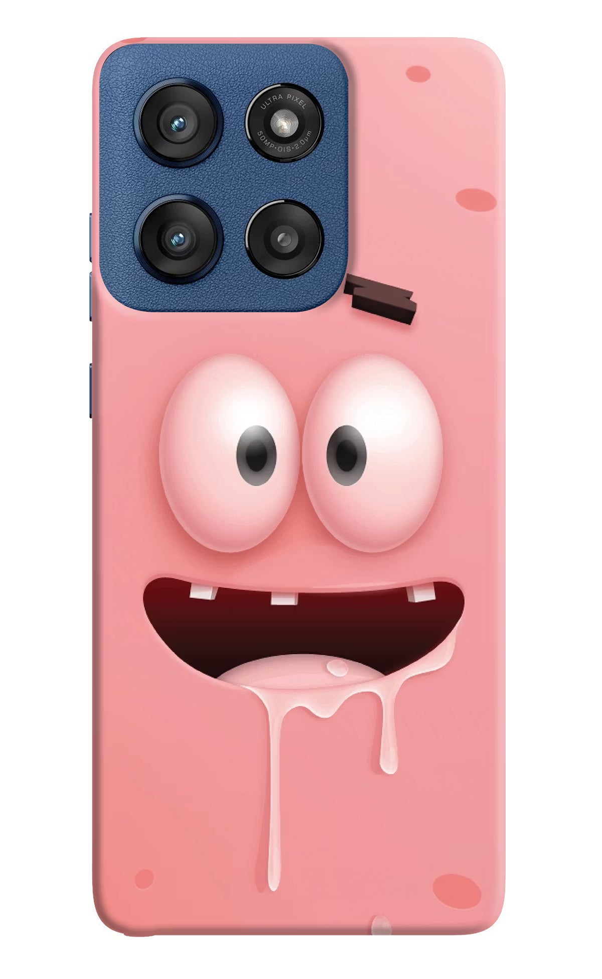 Sponge 2 Moto Edge 60 Stylus Hard Case Back Cover by Casekaro