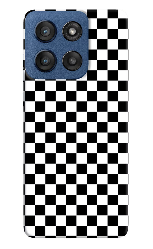 Chess Board Moto Edge 60 Stylus Hard Case Back Cover by Casekaro