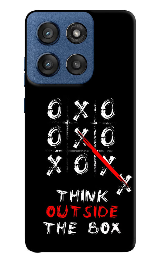 Think out of the BOX Moto Edge 60 Stylus Hard Case Back Cover by Casekaro