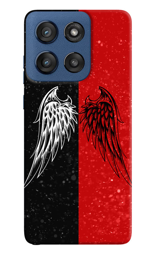 Wings Moto Edge 60 Stylus Hard Case Back Cover by Casekaro