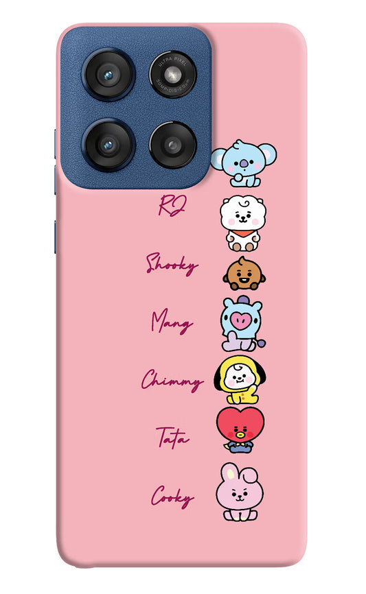 BTS names Moto Edge 60 Stylus Hard Case Back Cover by Casekaro