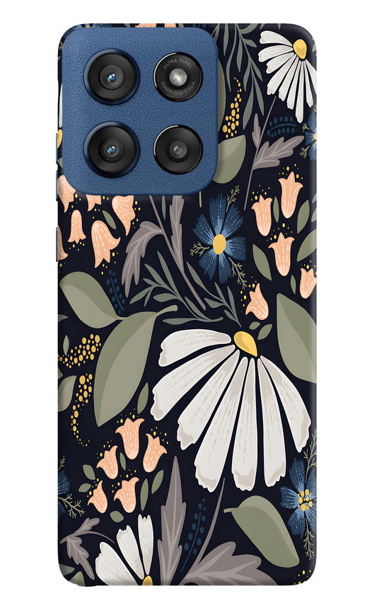 Flowers Art Moto Edge 60 Stylus Hard Case Back Cover by Casekaro