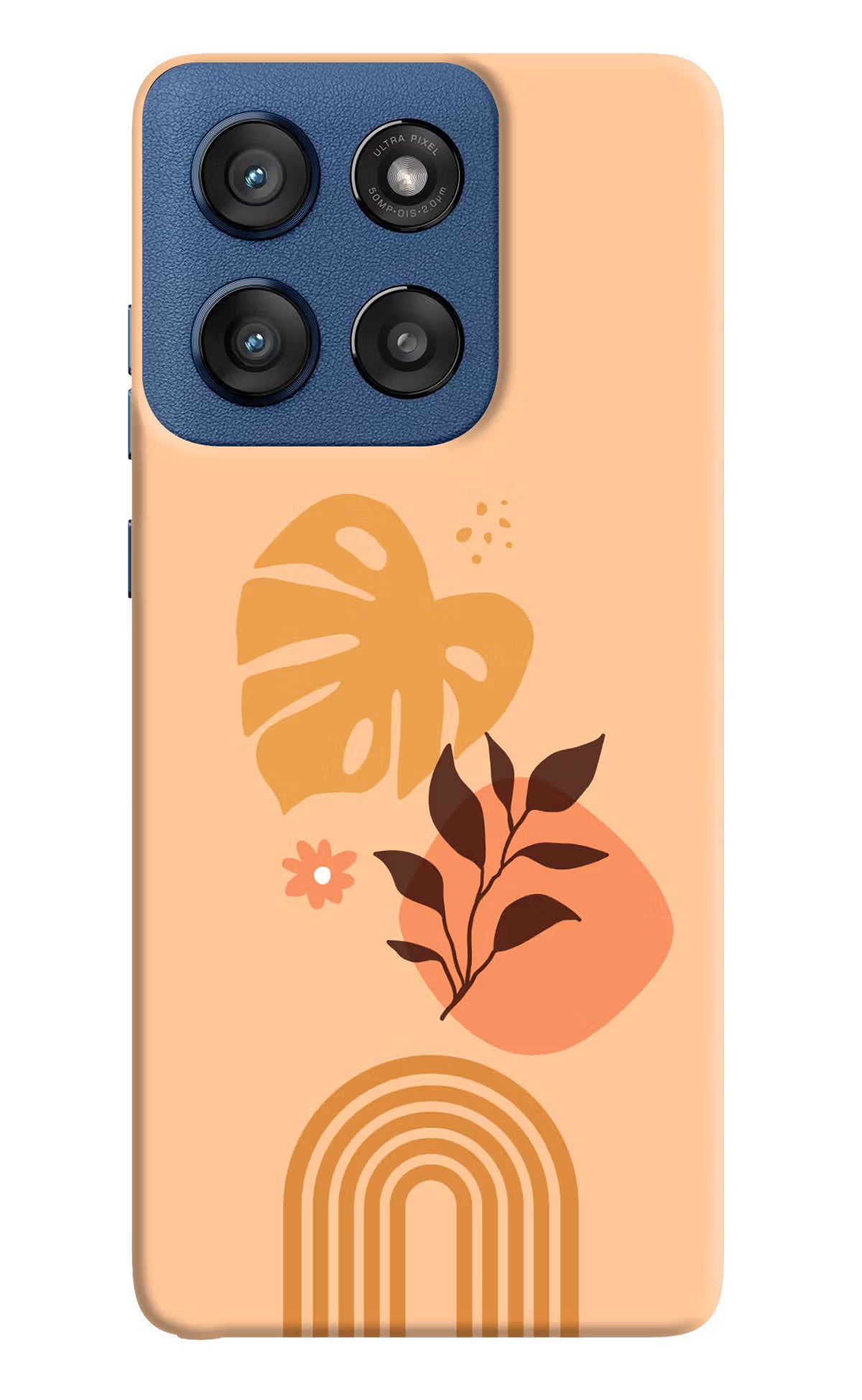 Bohemian Art Moto Edge 60 Stylus Hard Case Back Cover by Casekaro