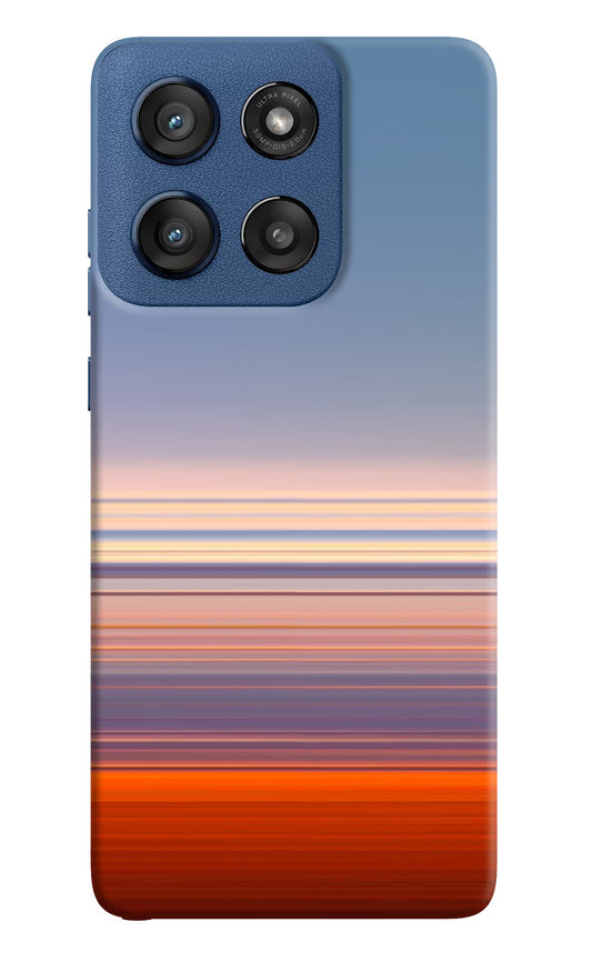 Morning Colors Moto Edge 60 Stylus Hard Case Back Cover by Casekaro