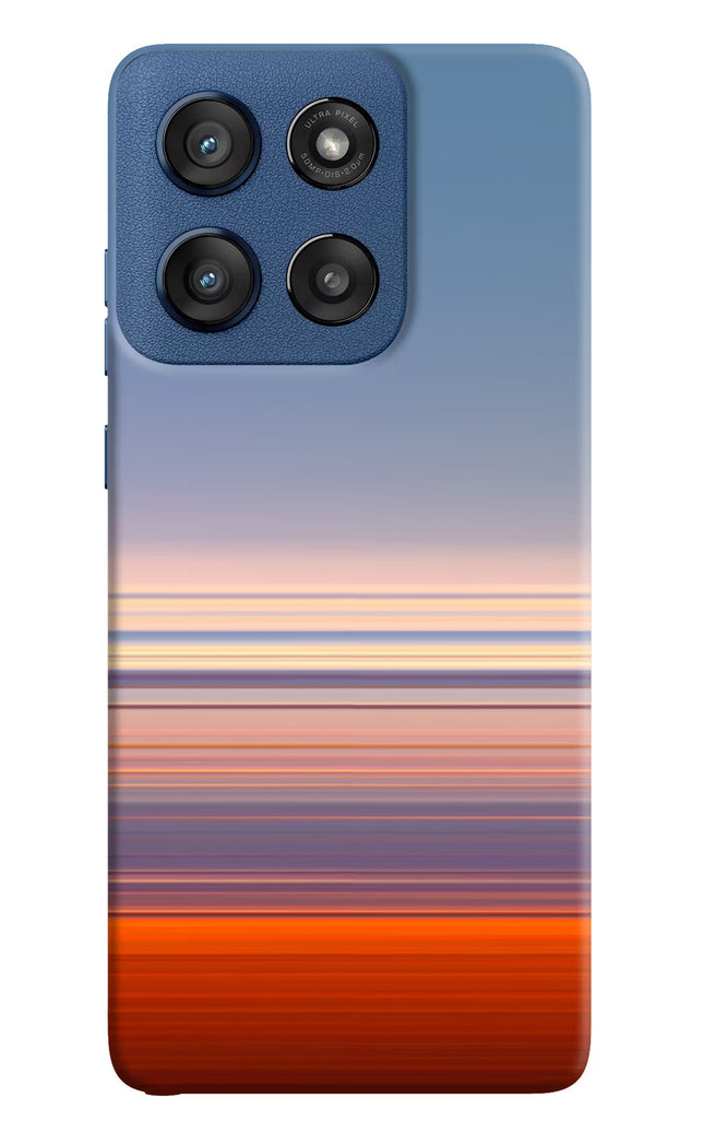 Morning Colors Moto Edge 60 Stylus Hard Case Back Cover by Casekaro