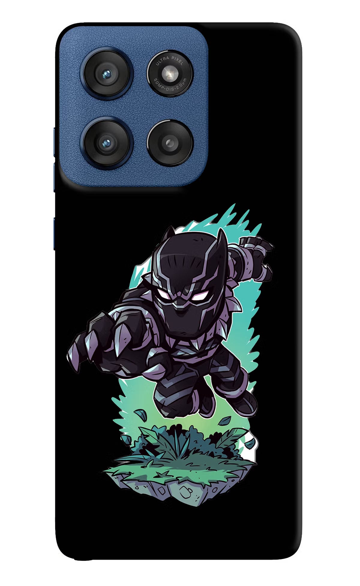 Black Panther Moto Edge 60 Stylus Hard Case Back Cover by Casekaro