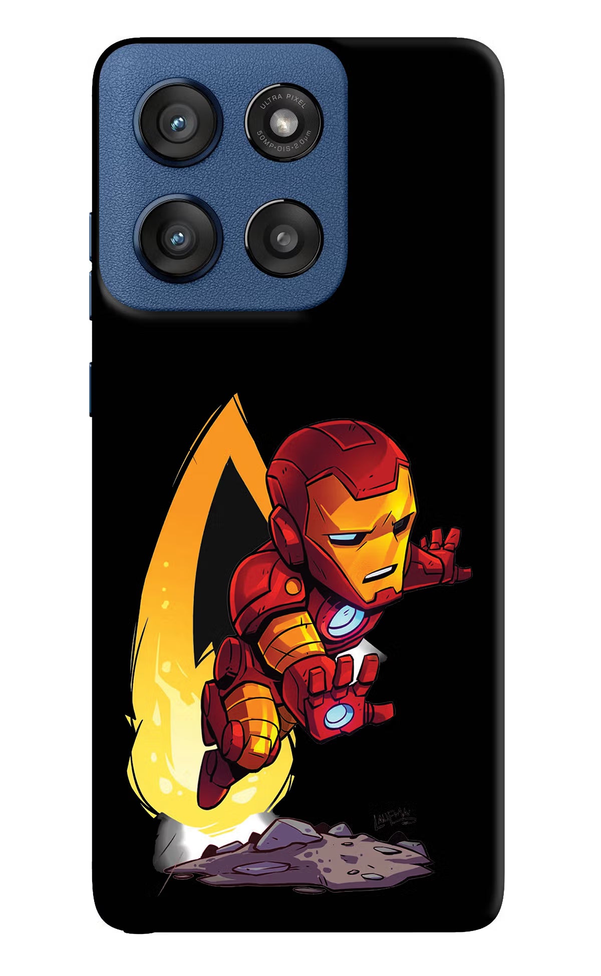 IronMan Moto Edge 60 Stylus Hard Case Back Cover by Casekaro