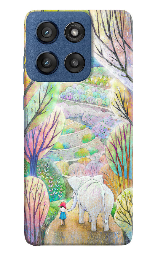 Nature Painting Moto Edge 60 Stylus Hard Case Back Cover by Casekaro