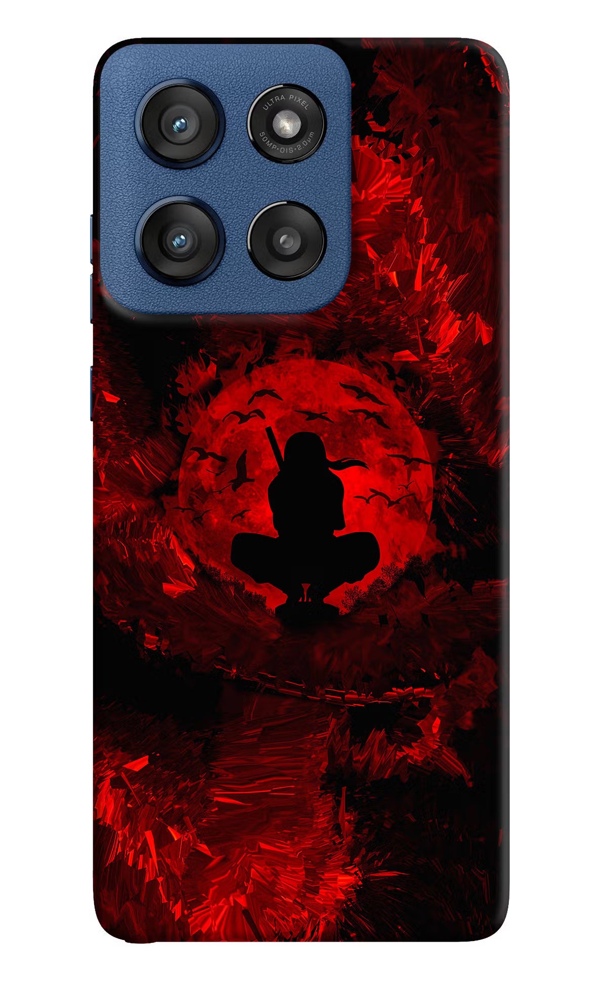 Itachi Uchiha Moto Edge 60 Stylus Hard Case Back Cover by Casekaro