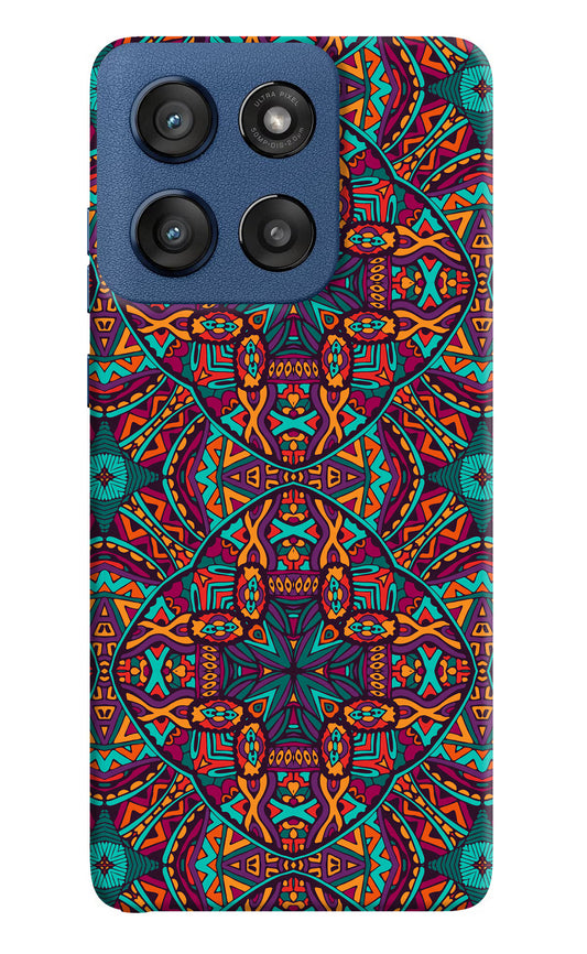 Colour Mandala Moto Edge 60 Stylus Hard Case Back Cover by Casekaro