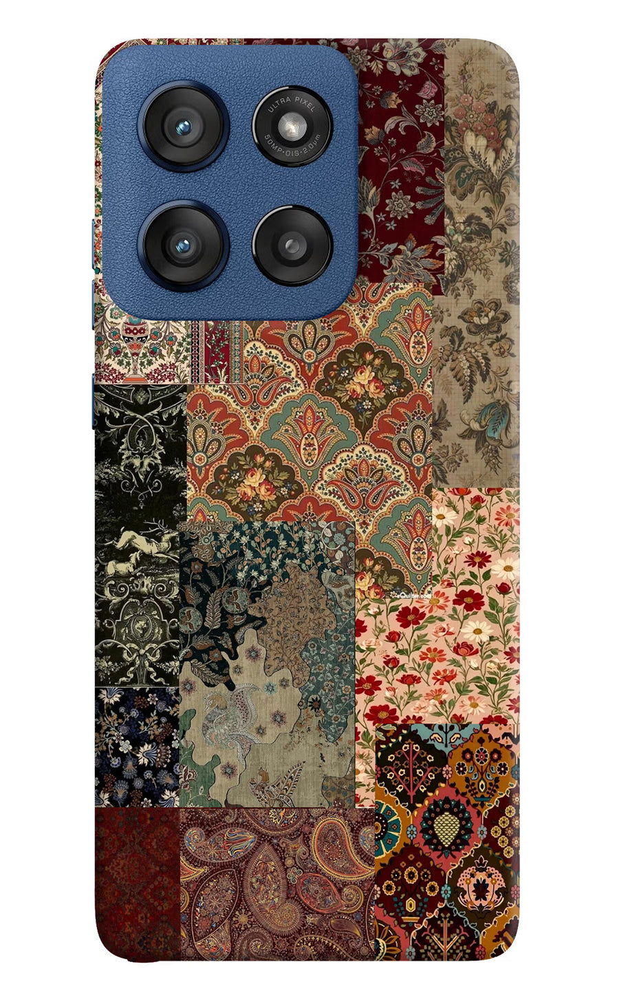Desi Print Moto Edge 60 Stylus Back Cover, Hard case