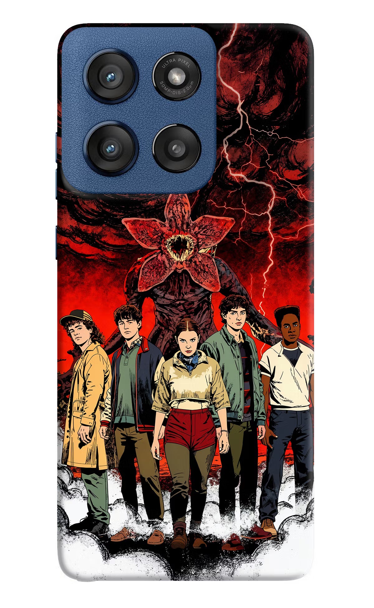 Ordinary Things Characters Moto Edge 60 Stylus Hard Case Back Cover by Casekaro