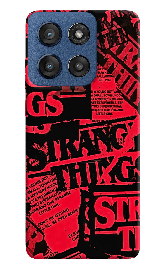 Ordinary Things Moto Edge 60 Stylus Hard Case Back Cover by Casekaro