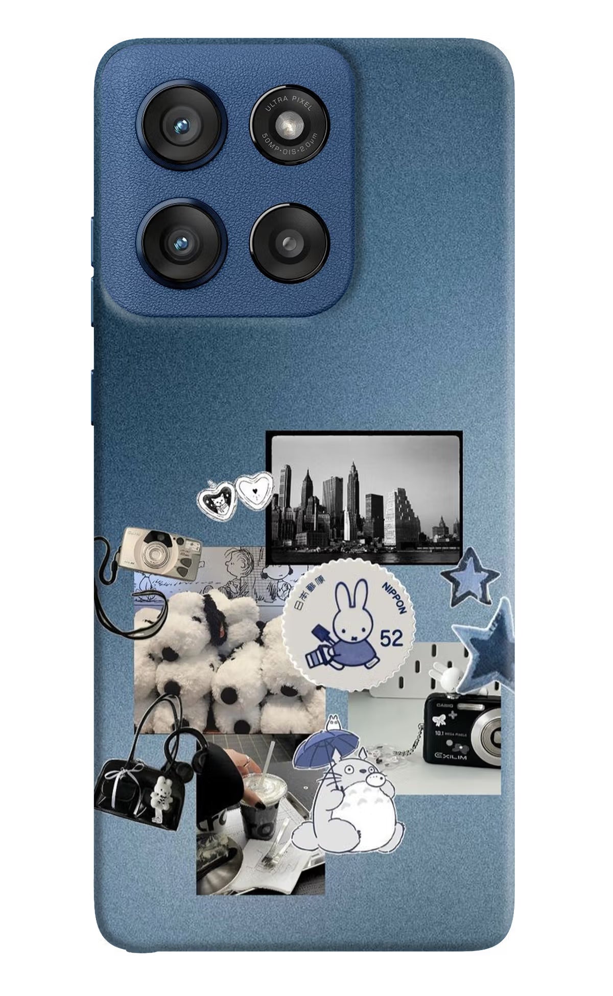 Miffy Moto Edge 60 Stylus Back Cover