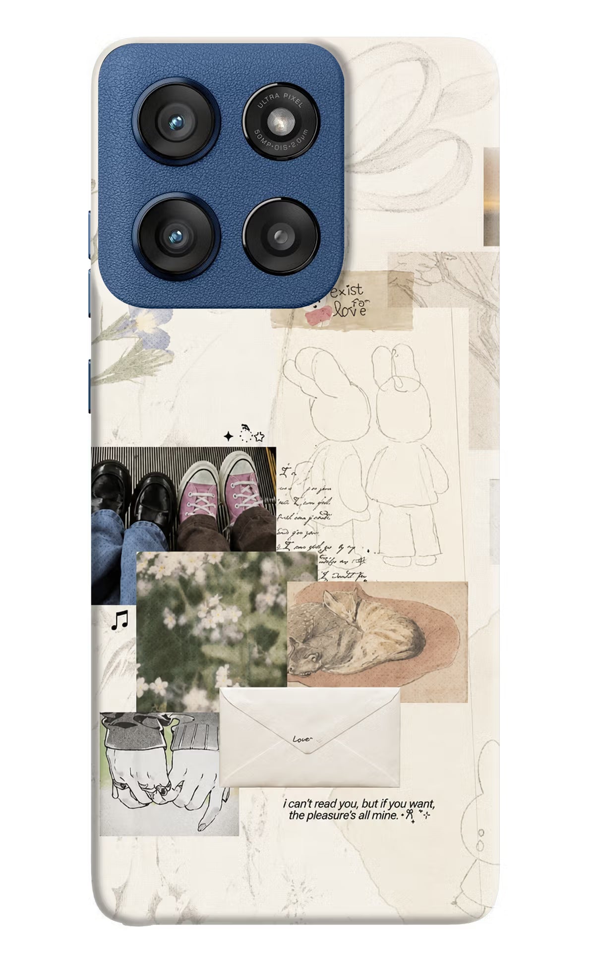 Soft Aesthetic Moto Edge 60 Stylus Back Cover