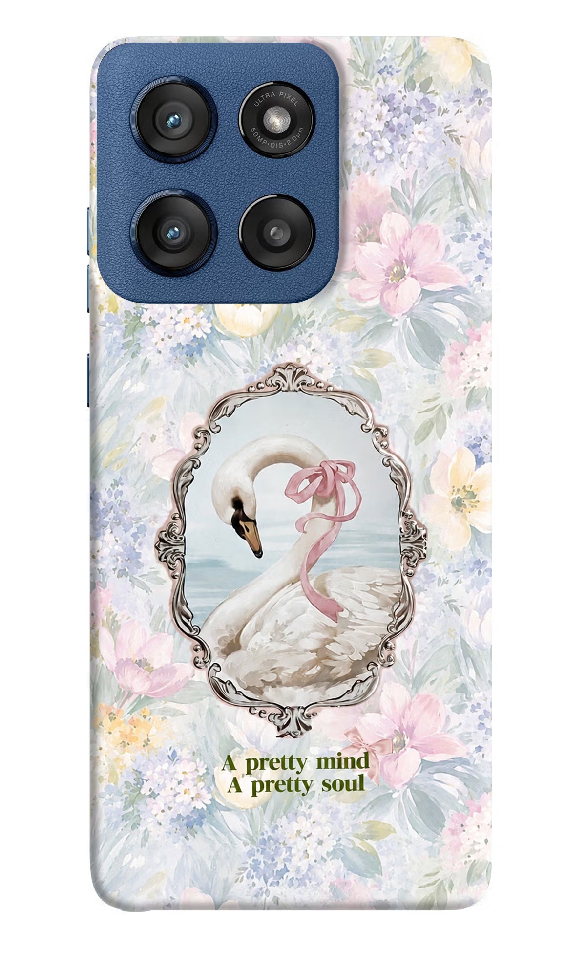 Pretty Mind Pretty Soul Moto Edge 60 Stylus Back Cover
