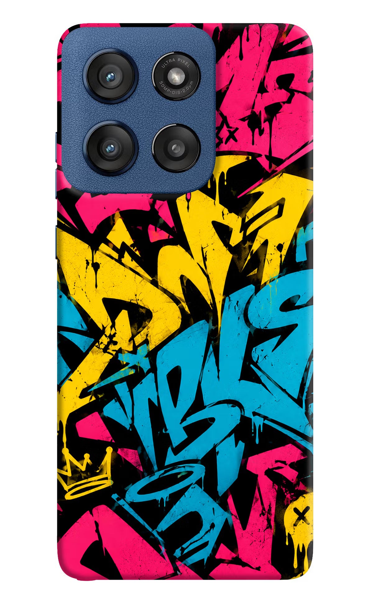 Graffiti Vibe Moto Edge 60 Stylus Back Cover