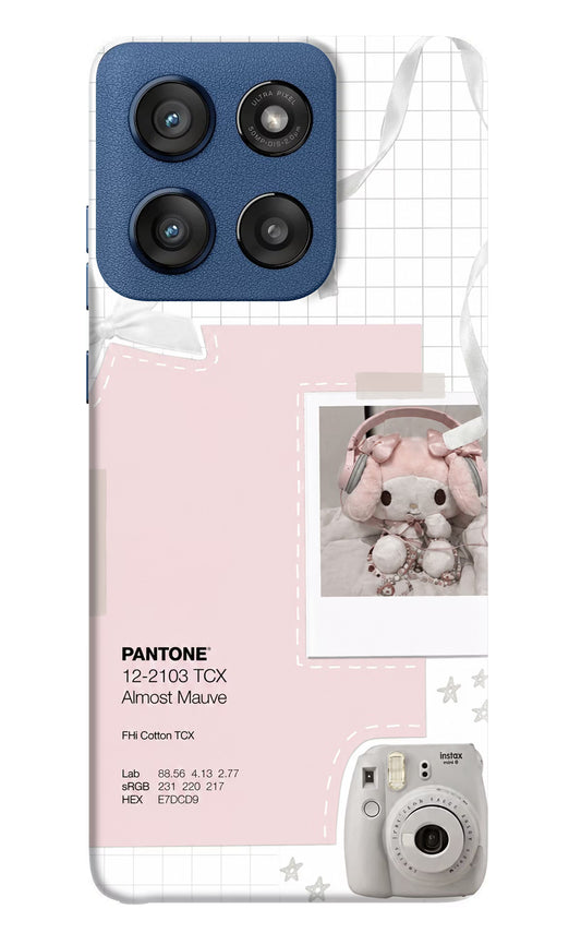 Pantone Asthetic Moto Edge 60 Stylus Back Cover