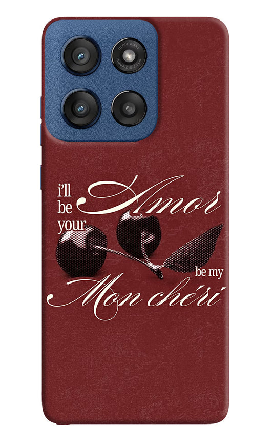 Velvet Cherry Moto Edge 60 Stylus Back Cover