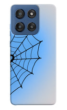 Blue Web Moto Edge 60 Stylus Hard Case Back Cover by Casekaro