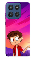 Marco Sunset Moto Edge 60 Stylus Hard Case Back Cover by Casekaro