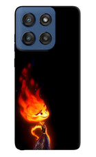 Ember Flame Moto Edge 60 Stylus Hard Case Back Cover by Casekaro