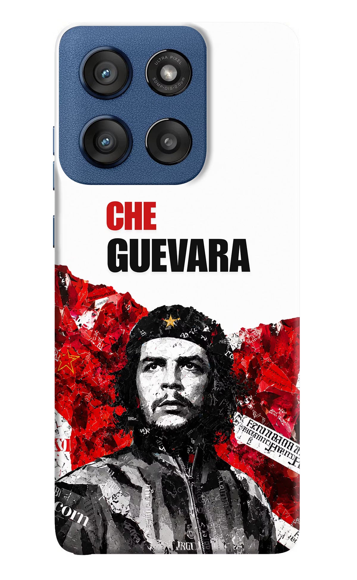 Che Guevara Revolution Moto Edge 60 Stylus Back Cover