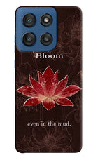 Bloom Moto Edge 60 Stylus Hard Case Back Cover by Casekaro