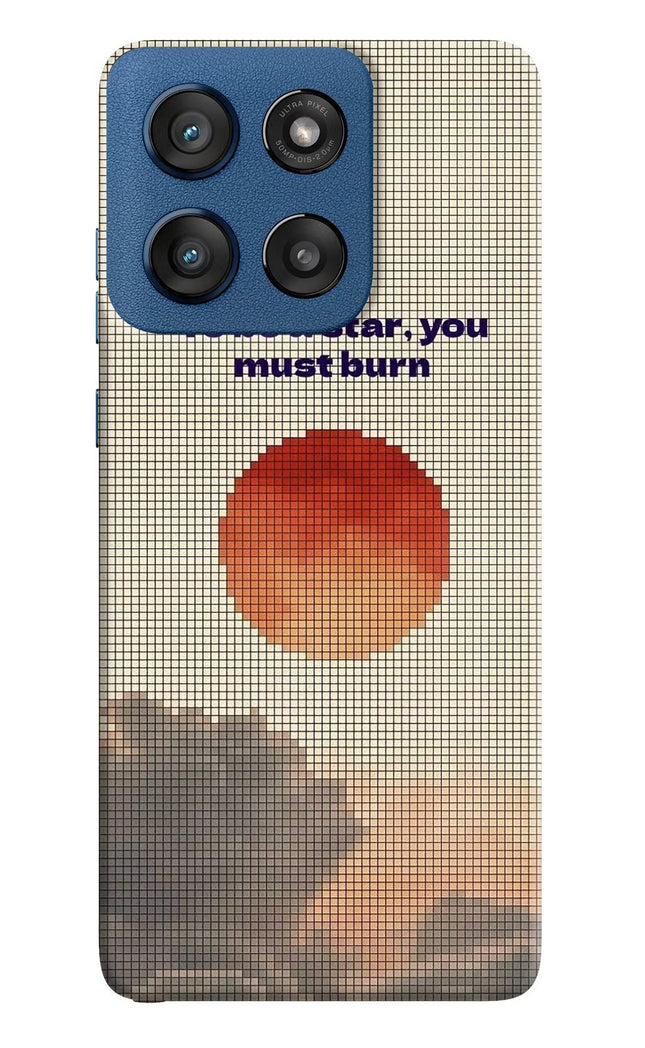 Pixel Sun Moto Edge 60 Stylus Hard Case Back Cover by Casekaro